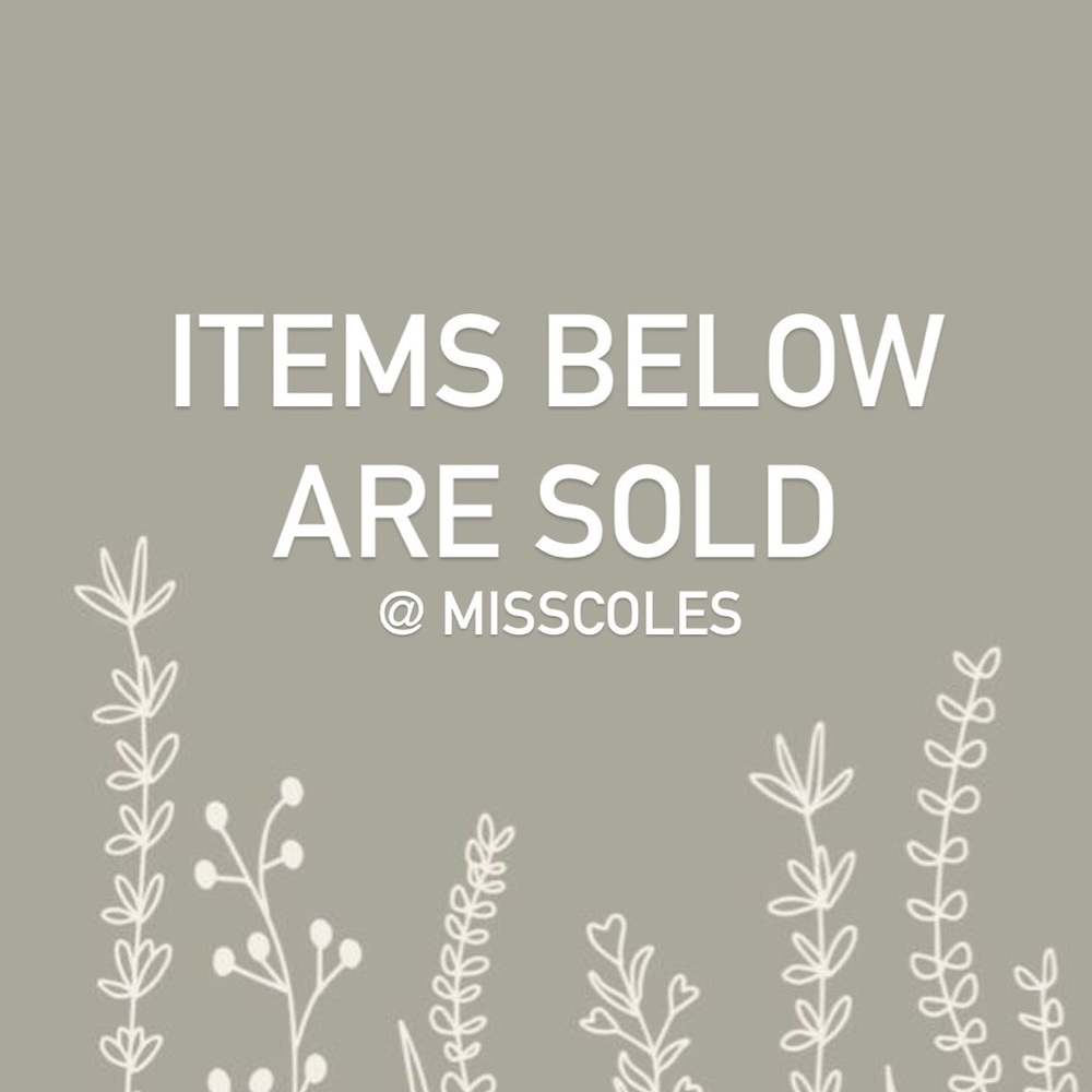 items beyond this point have been sold!